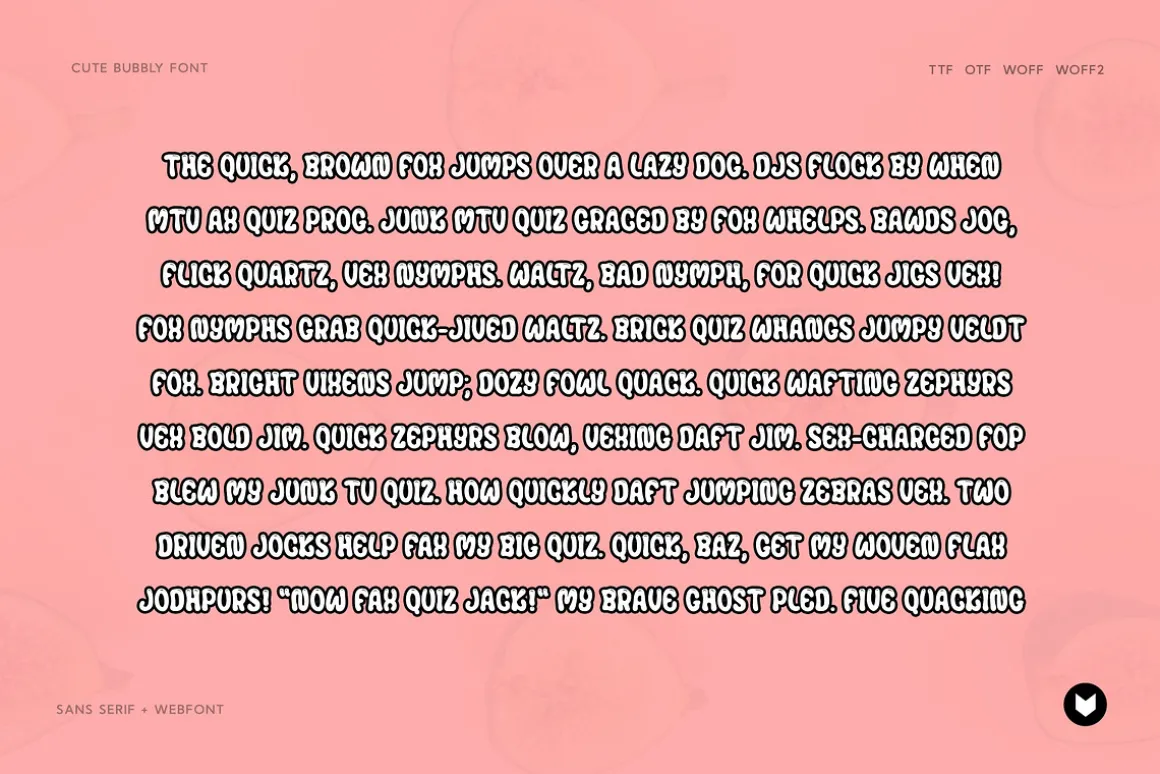 Juicyfig funny kids Typeface