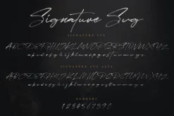 JV Signature SVG - Opentype SVG