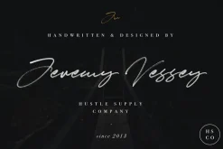 JV Signature SVG - Opentype SVG