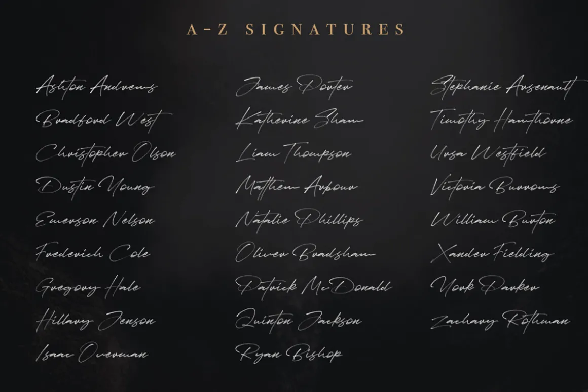 JV Signature SVG - Opentype SVG