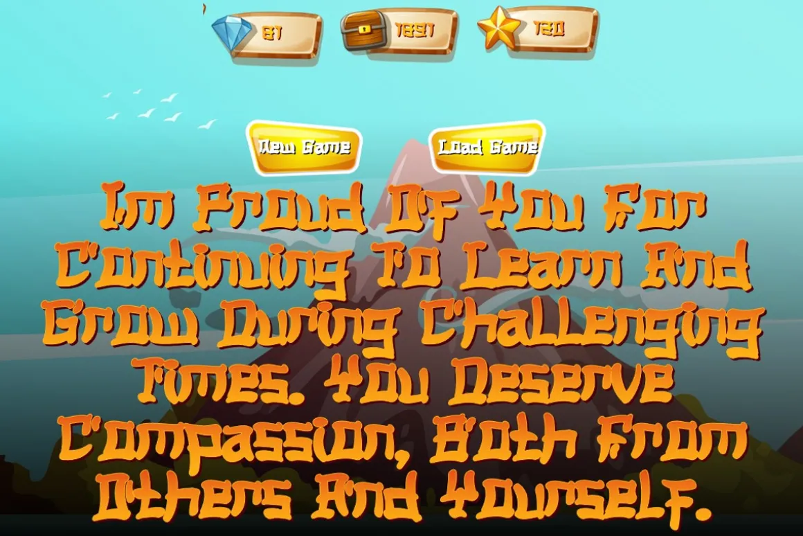 Kaijuz - Display Gaming Font