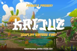 Kaijuz - Display Gaming Font
