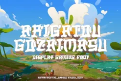 Kaijuz - Display Gaming Font