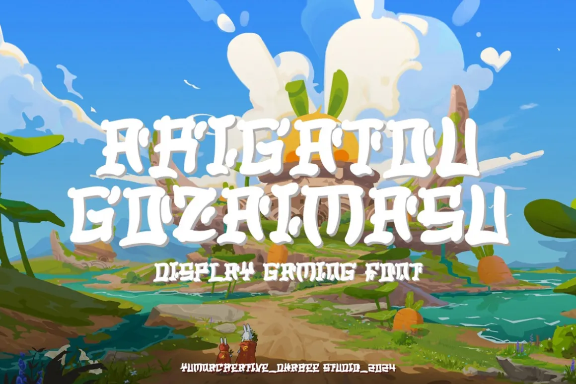 Kaijuz - Display Gaming Font