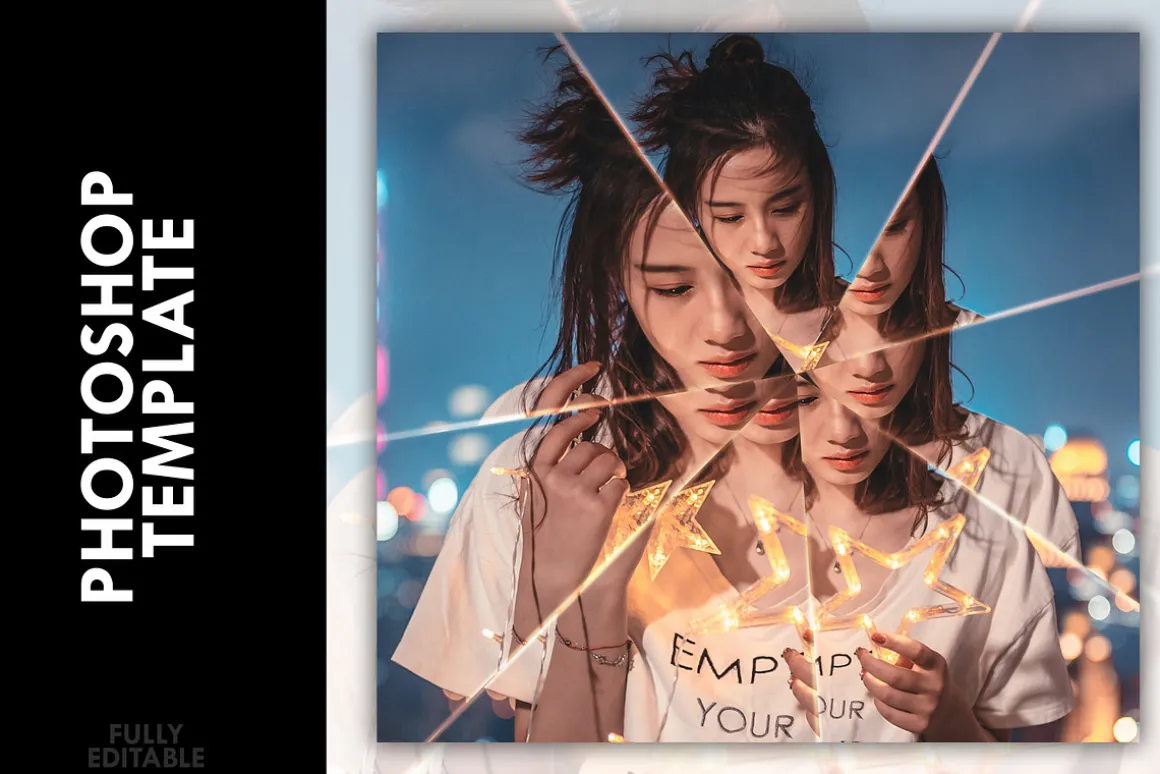 Kaleidoscope Photo Effect