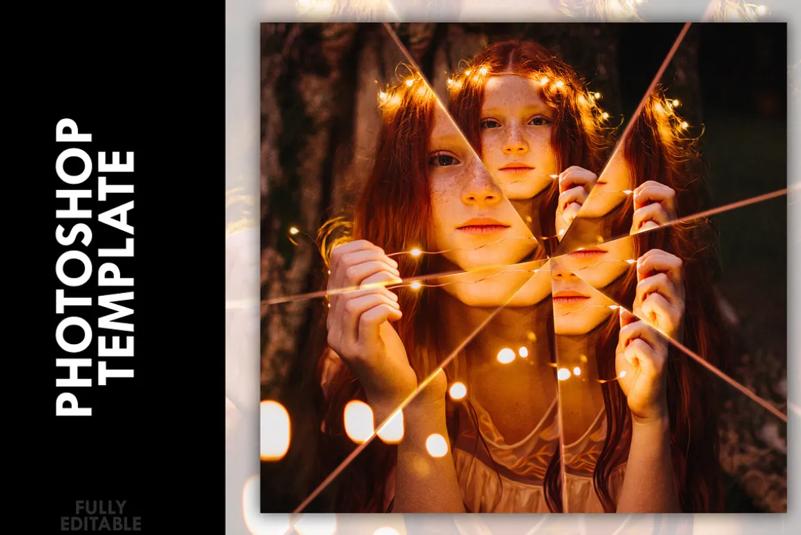 Kaleidoscope Photo Effect