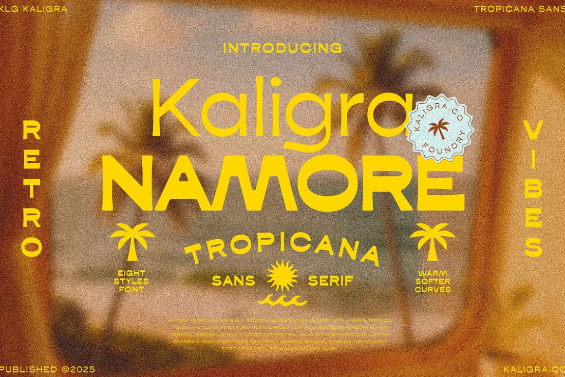 Kaligra Tropicana Sans