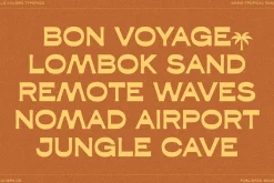 Kaligra Tropicana Sans