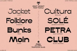 Kaligra Tropicana Sans