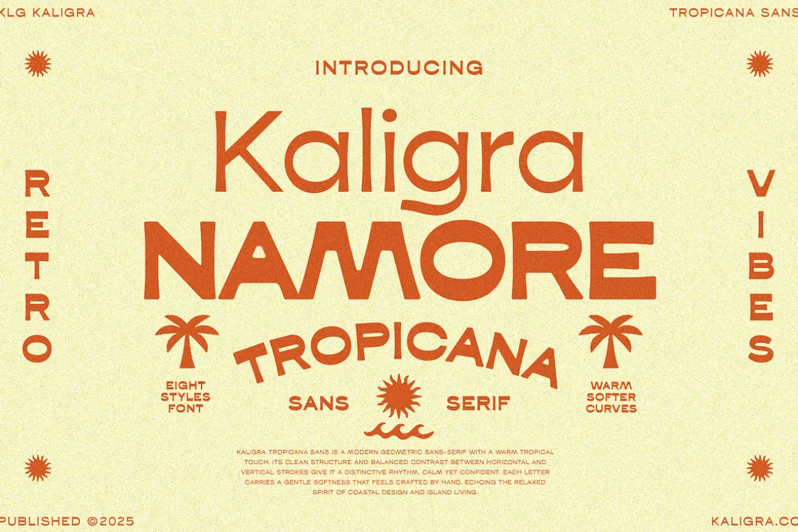 Kaligra Tropicana Sans