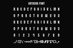 Katdera - Glitch Pixel Font