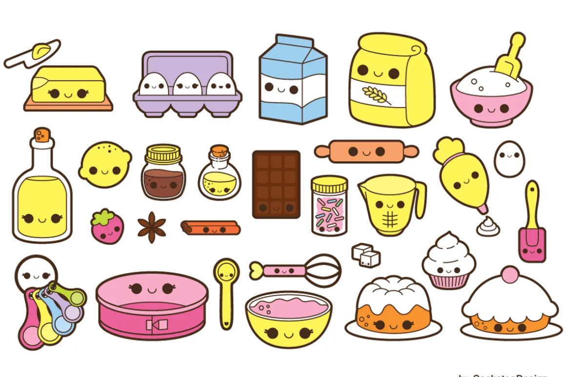 Kawaii baking day
