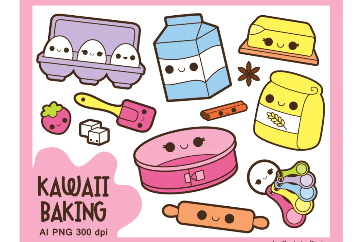 Kawaii baking day