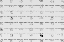 135 Kawaii Animal Procreate Stamps