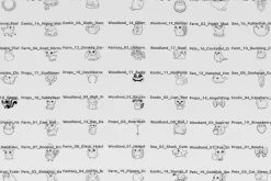 135 Kawaii Animal Procreate Stamps