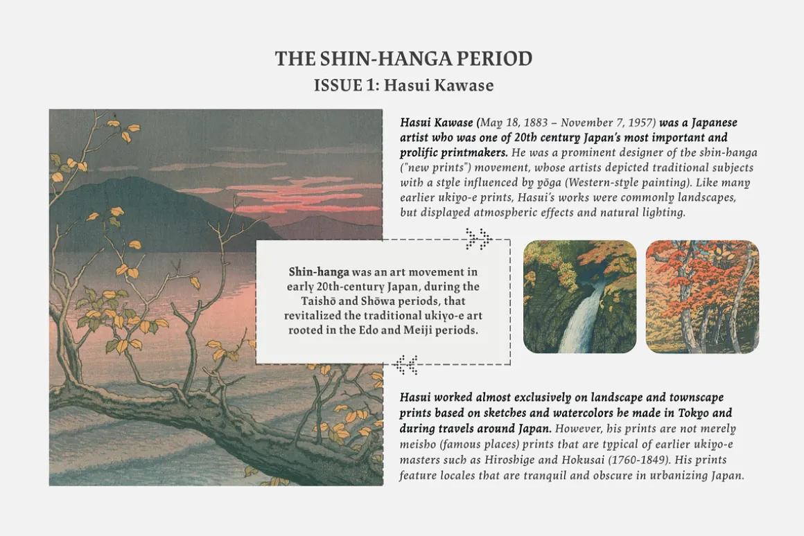 Kawase Hasui Procreate Kit
