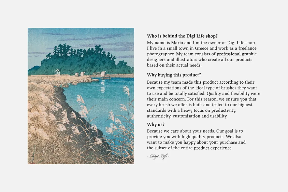 Kawase Hasui Procreate Kit
