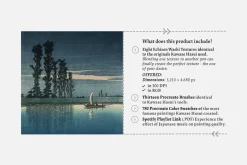 Kawase Hasui Procreate Kit