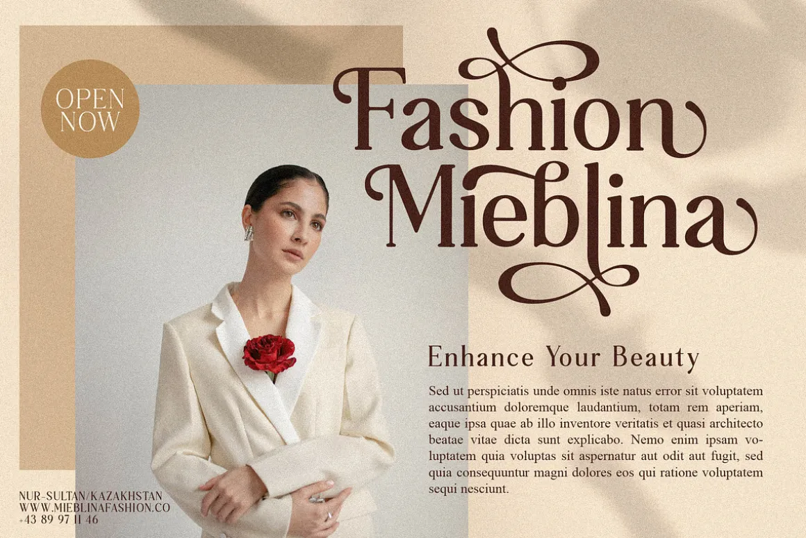 Kelano Remora Stylish Modern Serif