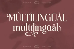 Kelano Remora Stylish Modern Serif