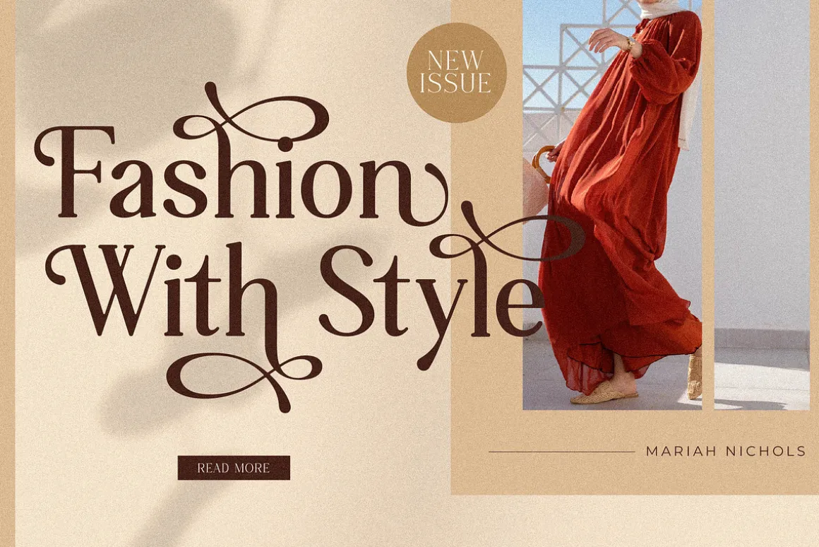 Kelano Remora Stylish Modern Serif