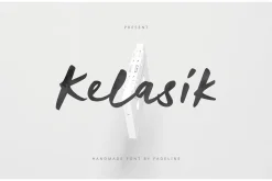 Kelasik Handmade Font