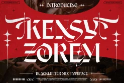 Kensy Zorem Typeface