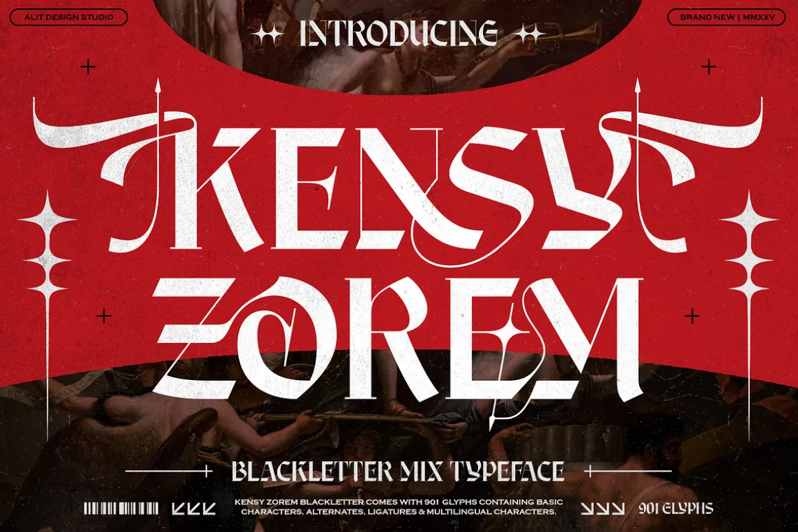 Kensy Zorem Typeface