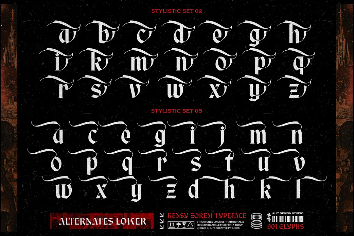Kensy Zorem Typeface