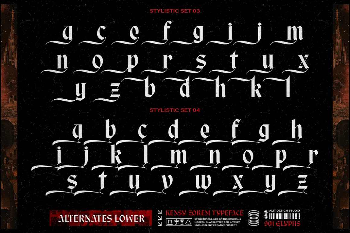 Kensy Zorem Typeface