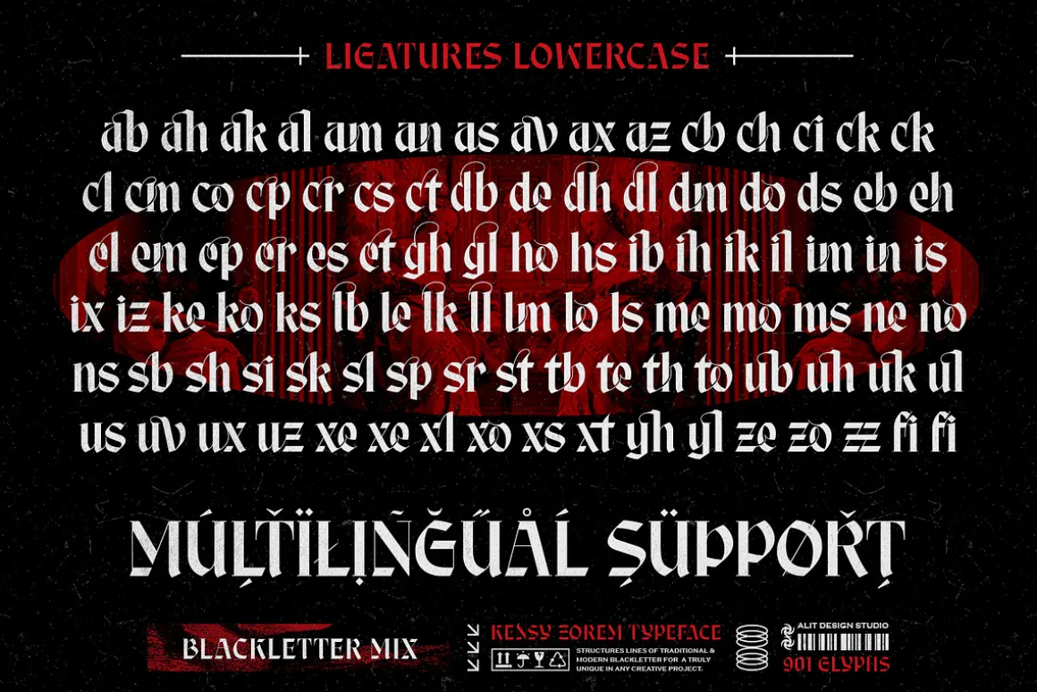Kensy Zorem Typeface