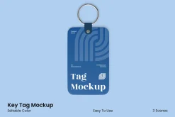 Key Tag Mockup