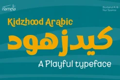 Kidzhood Arabic - Playful font
