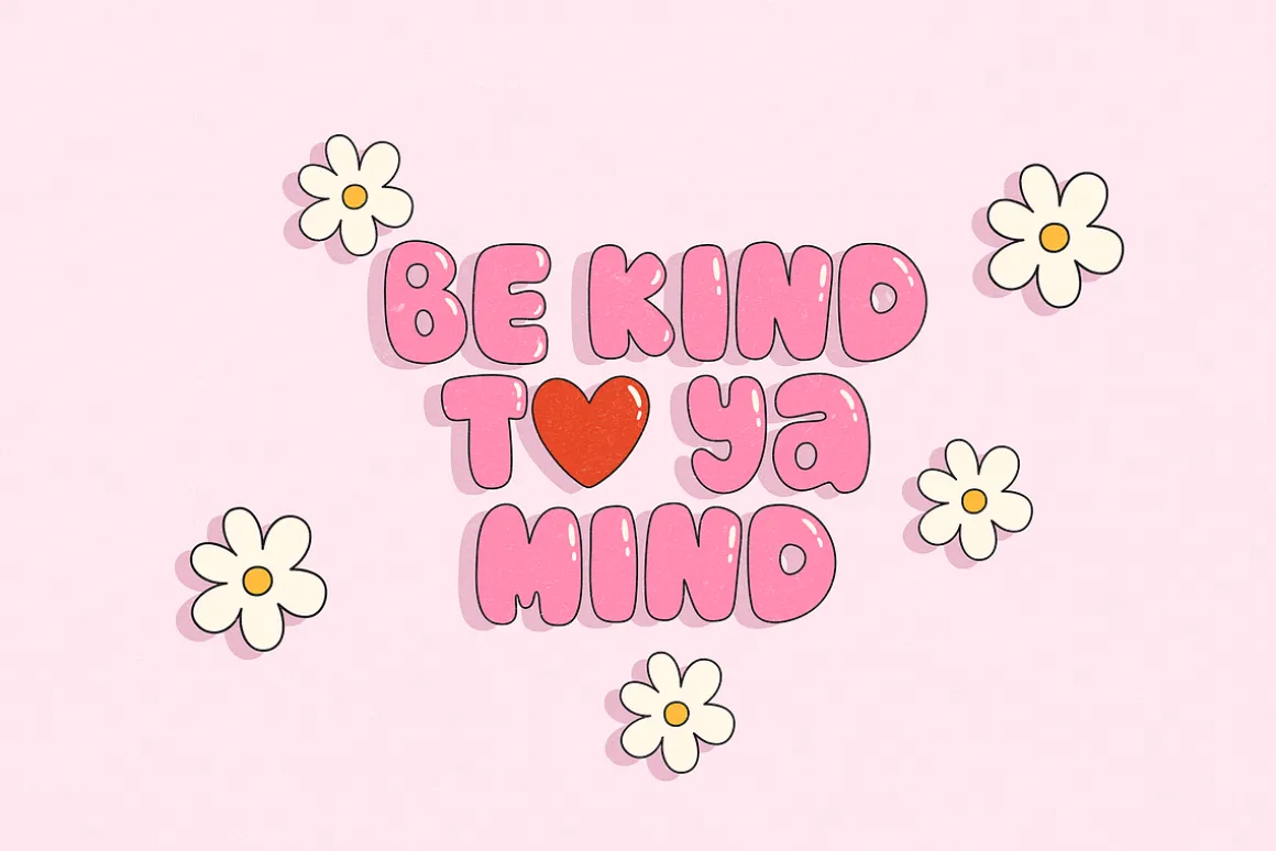 KIND HUMAN | Bubbly and Playful Font
