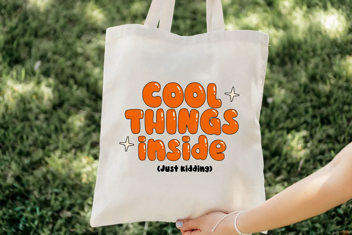 KIND HUMAN | Bubbly and Playful Font