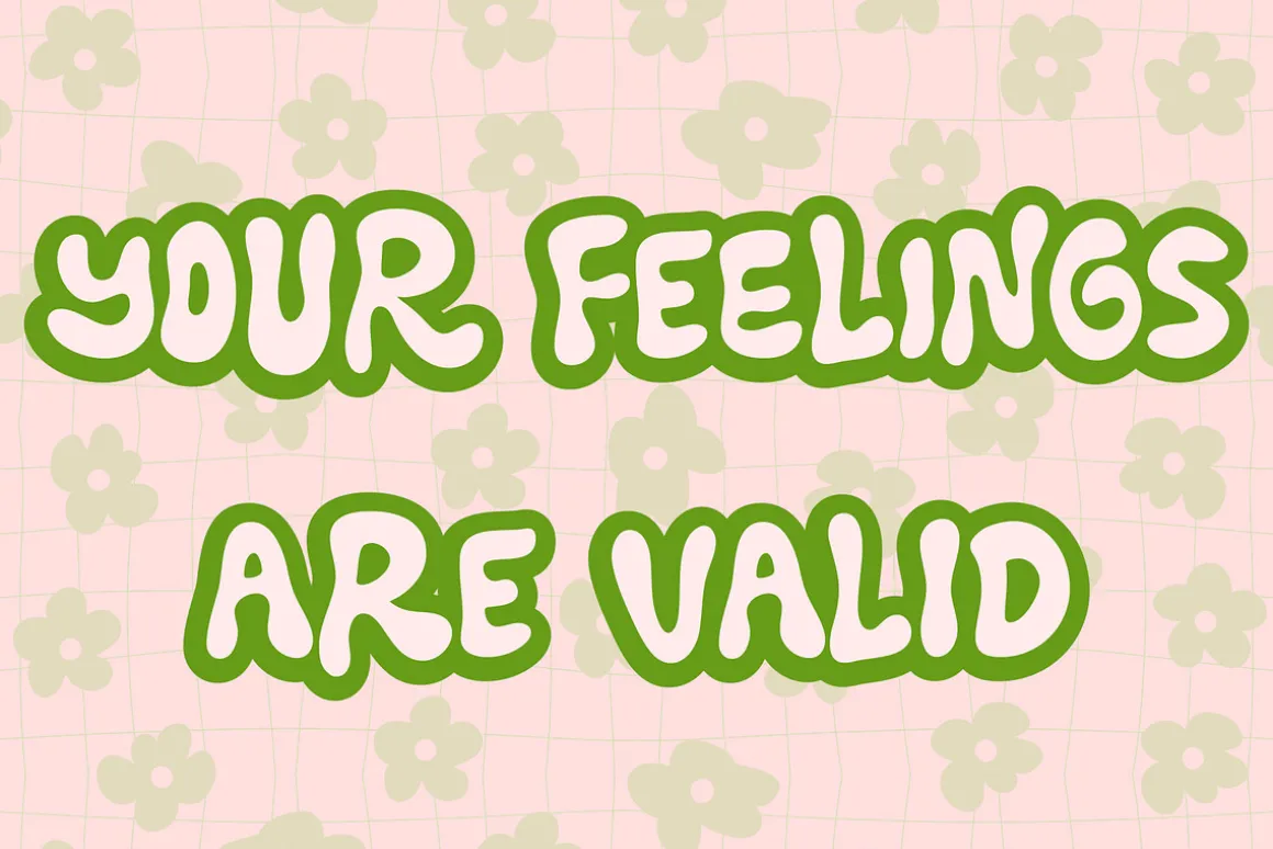 Kindness Power // Groovy Font Set