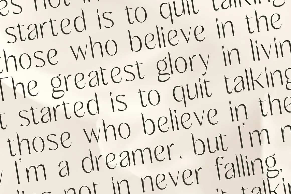 Kingray Quento Luxury Display Font