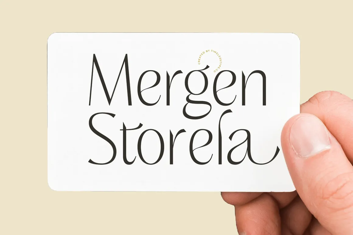 Kingray Quento Luxury Display Font