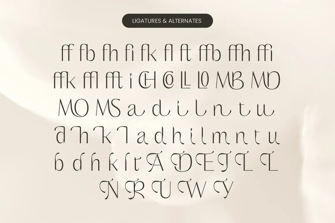 Kingray Quento Luxury Display Font