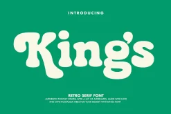 Kings - Retro Serif Font