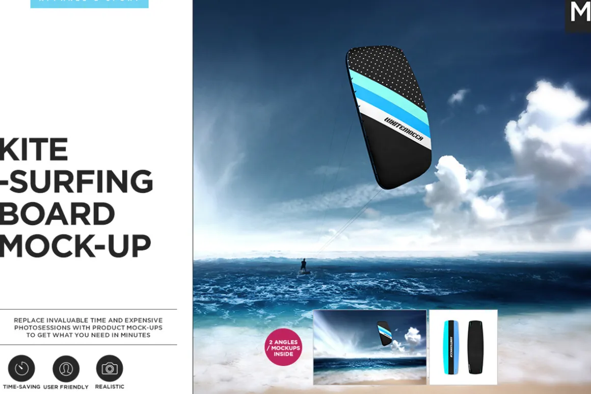 Kitesurfing Mock-up