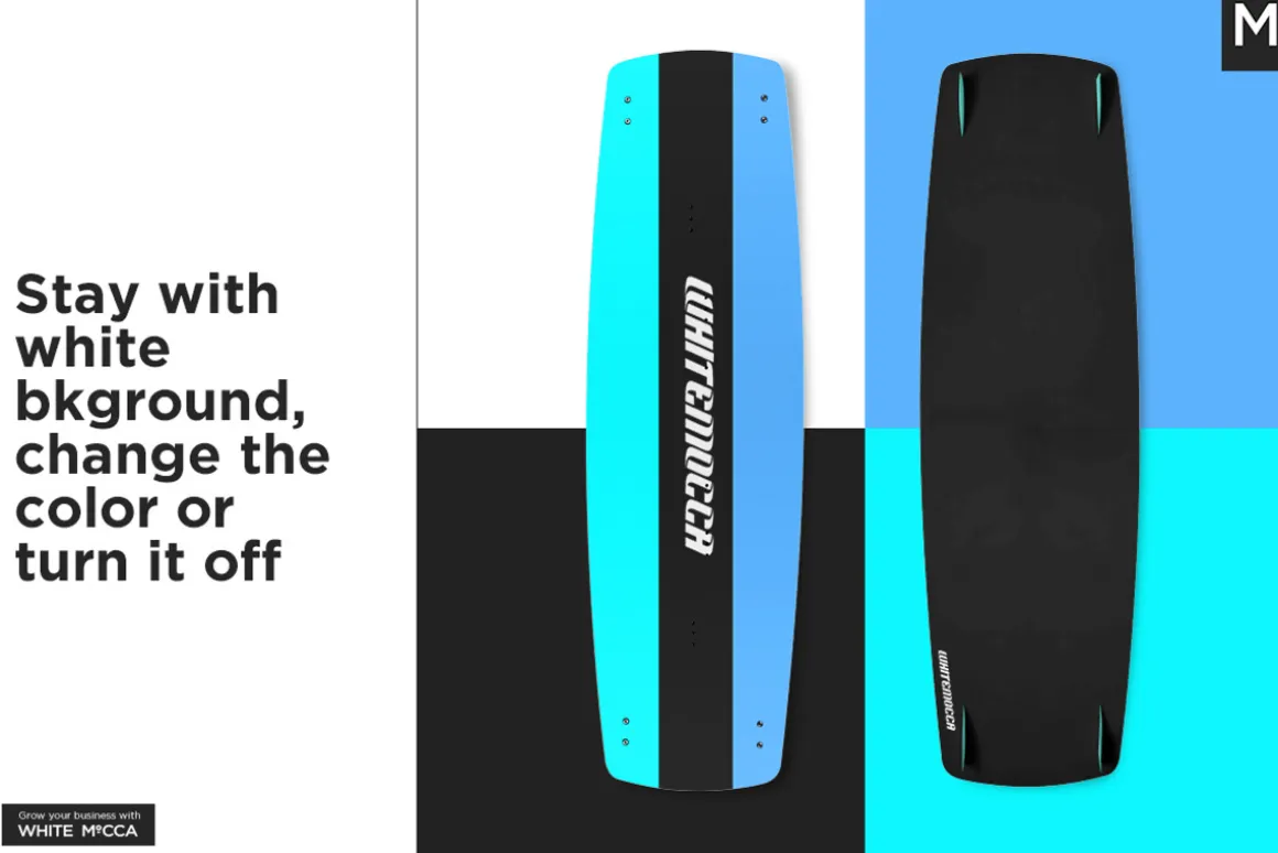 Kitesurfing Mock-up