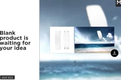 Kitesurfing Mock-up