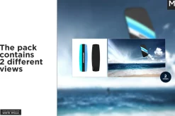 Kitesurfing Mock-up