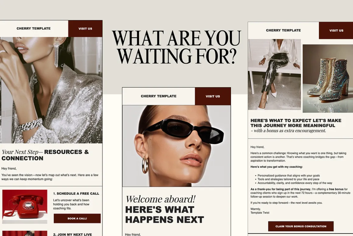Klaviyo Email Templates for Coaches