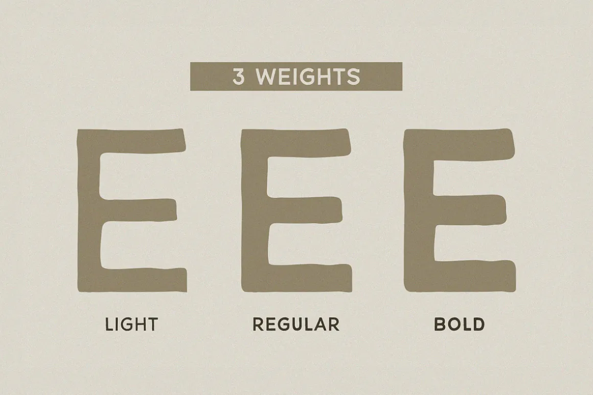 KLINSMAN: A Hand-drawn Typeface