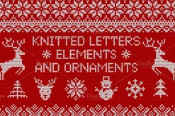 Knitted Letters, Symbols & Ornaments