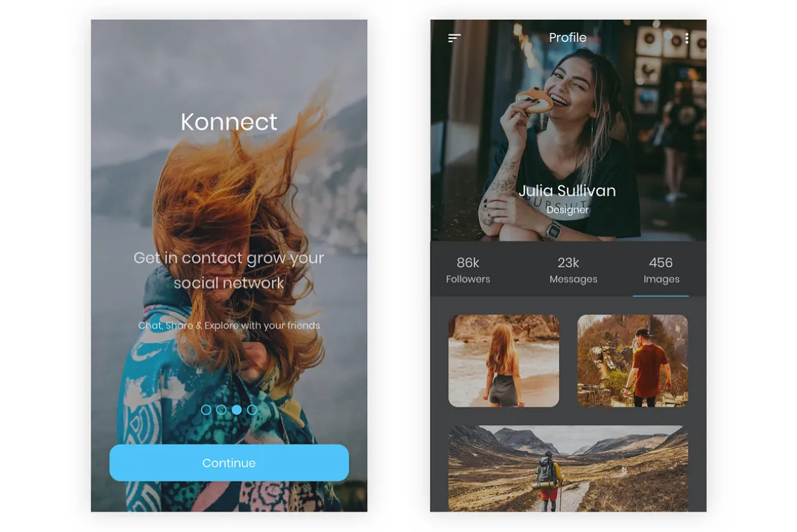 Konnect - Social Media Mobile App