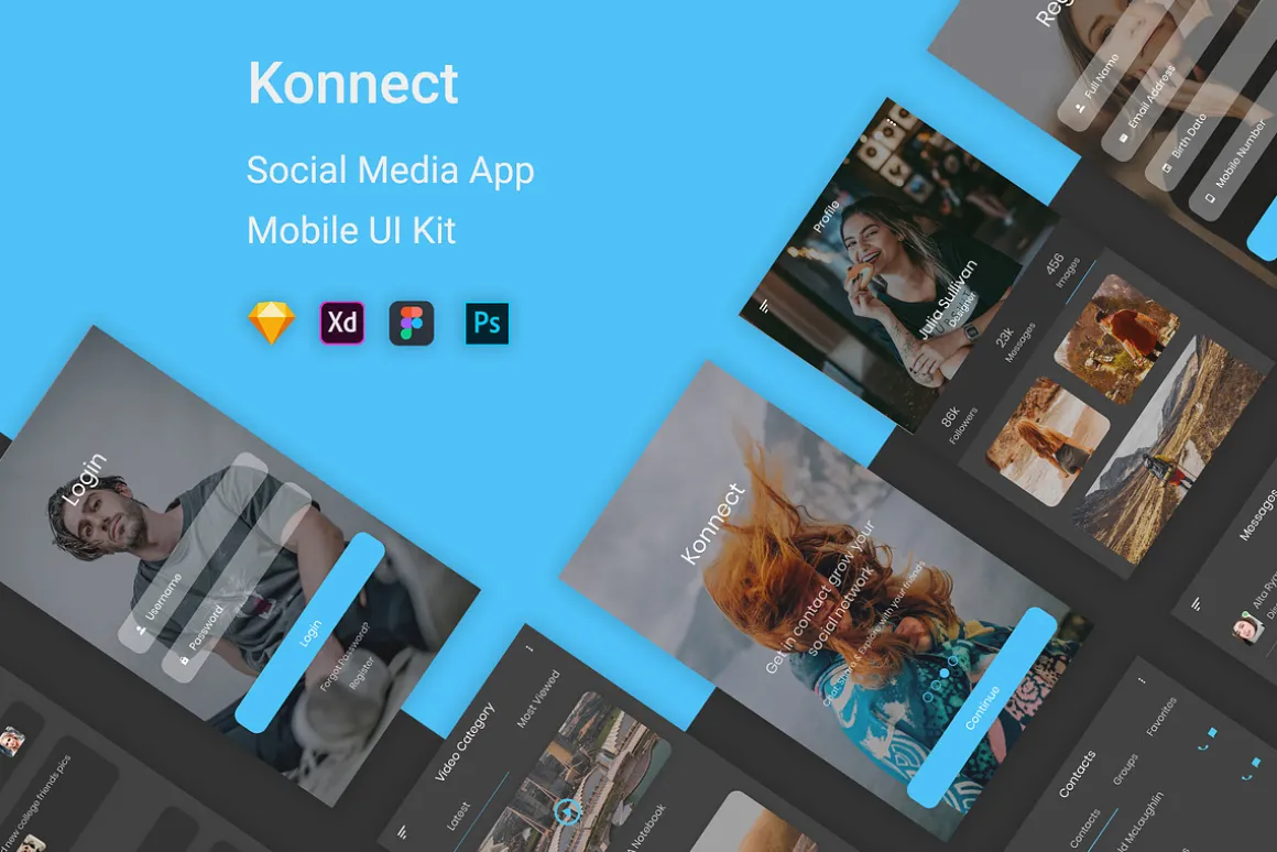 Konnect - Social Media Mobile App