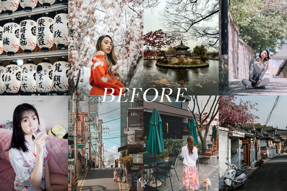 10 Korean Lightroom Presets